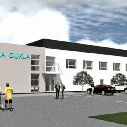 Pardubice dokončují první část projektu Dukla sportovní. Sportovní svazy čekají na novou arénu