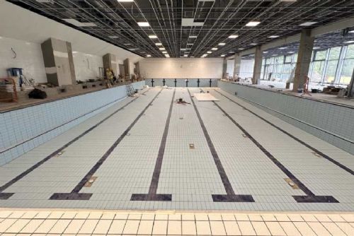 obrázek:Rekonstrukce bazénu: Nový tobogán a wellness, otevření 1. září