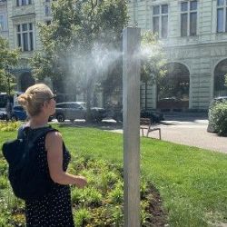 Kde se v Plzni ochladit? Město zapnulo mlžítka, pítka i pumpičky