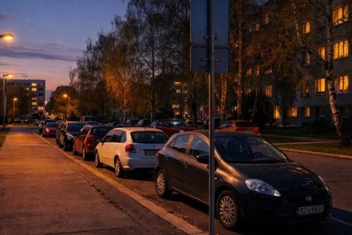 obrázek:Zóna 30 v Brožíkově ulici: bezpečnější pohyb pro chodce i více parkování