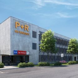 Na Zličíně vznikne pětipodlažní P+R parkovací dům pro 596 aut, s místy pro rodiny i nabíjením elektromobilů