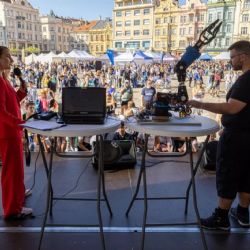 Plzeň promění Náměstí Republiky v otevřenou laboratoř. Roboti, formule a věda zdarma