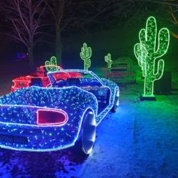 Tip na výlet - noční světelná procházka Lumina Park u Džbánu